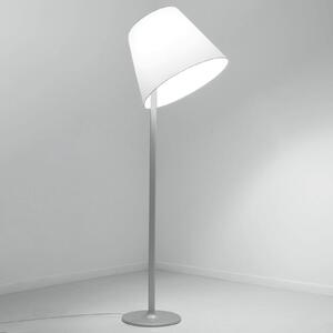 Artemide Melampo stojaca lampa, 217 cm, sivá