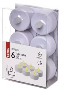 LED sviečky v súprave 6 ks (výška 4 cm) – EMOS
