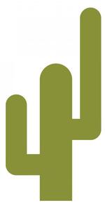 Pieris design Kaktus - detská samolepka na stenu biela