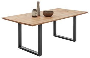 JEDÁLENSKÝ STÔL, dub, čierna, farba duba, 200/100/74 cm MID.YOU - Jedálenské programy, Online Only