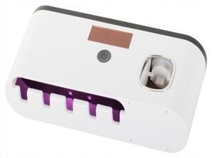 Automatický dávkovač zubnej pasty a UV sterilizátor kefiek