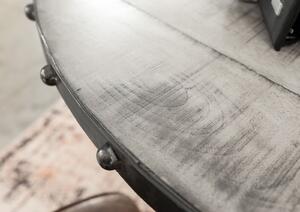 HEAVY Jedálenský stôl 100x100 cm, mango