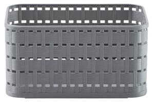 KOŠÍK DO REGÁLU, antracitová Rotho - Úložné boxy & dekoračné boxy