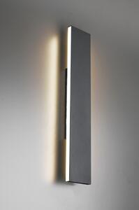Trio CONCHA L | Nástenná antracitová dizajnová LED lampa