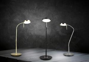 Trio MONZA | Stolná niklová minimalistická LED lampa