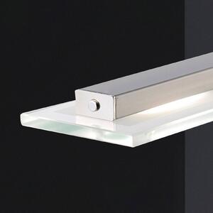LED závesné svietidlo Tenso, nikel 64 cm