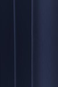 Tmavomodrý záves OXFORD 140x250 cm Zavesenie: Riasiaca páska