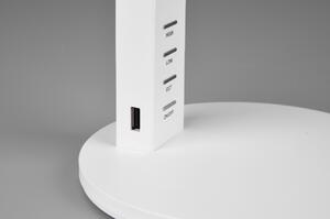 Trio AVA | Stolná minimalistická biela LED lampa