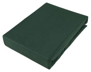 NAPÍNACIA PLACHTA NA BOXSPRIN, džersej, tmavozelená, 180/220 cm Novel - Obliečky & plachty