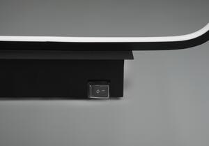 Trio GIANNI | Nástenná malá čierna dizajnová LED lampa