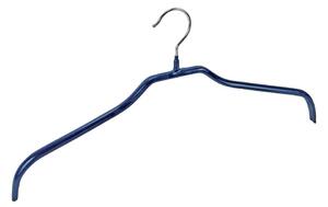 Sada 2 modrých protišmykových vešiakov na oblečenie Wenko Hanger Slim