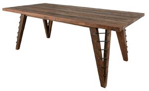 Jedálenský stôl Mixwood Teak 200x100 prírodný lakovaný BASSANO #131