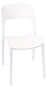 Dekorstudio Dekorstudio Plastová stolička TREX biela