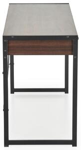 Písací stôl SCB-46 orech/čierna
