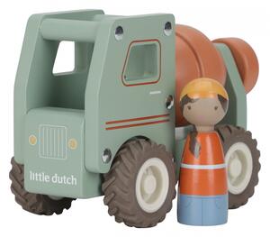 Drevený nákladiak s miešačkou LITTLE DUTCH