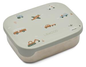 Nerezový obedový box Arthur Vehicles/dove blue mix LIEWOOD