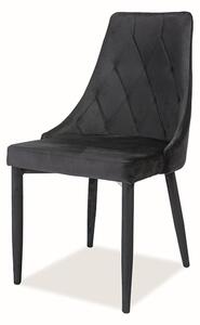 Jedálenská stolička TRAX I čierna