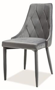 Jedálenská stolička TRAX I sivá