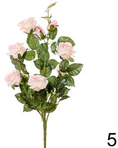 Kytica ruža postupná ružová 65cm 1001501R - Umelé kvety