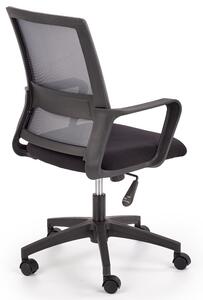 Kancelárska stolička MOERU čierna/sivá