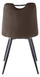 Jedálenská stolička URFI 1 hnedá/čierna
