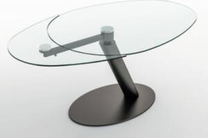ONE oválny jedálenský stôl s rozkladom