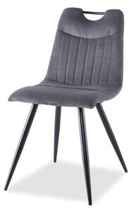 Jedálenská stolička URFI 1 sivá/čierna