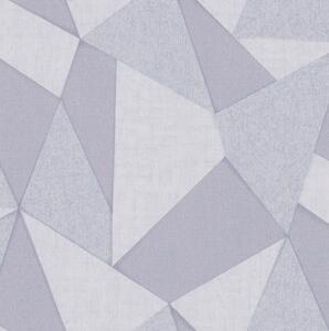 Sivo-strieborná geometrická vliesová tapeta, Z77554, Savana, Zambaiti Parati