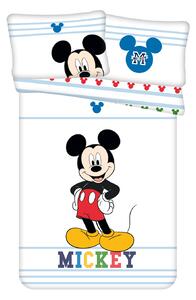 Jerry Fabrics Obliečky do postieľky 100x135 + 40x60 cm - Mickey Mouse "Colors"