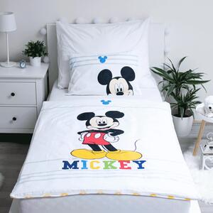 Jerry Fabrics Obliečky do postieľky 100x135 + 40x60 cm - Mickey Mouse "Colors"