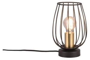 Stolová lampa v čierno-zlatej farbe (výška 24,5 cm) Grid – Trio