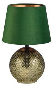 Stolová lampa v zeleno-bronzovej farbe (výška 29 cm) Jonna – Trio