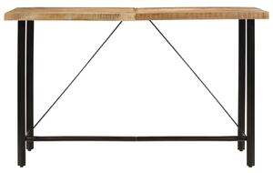 Barový stôl 180x70x107 cm masívne mangové drevo a železo