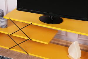 TV stolík/skrinka Ziky (žltá). Vlastná spoľahlivá doprava až k Vám domov. 1067104