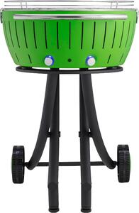 LotusGrill XXL (G600) záhradný gril 21,8 kg, limetkovo zelený s USB pripojením