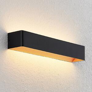 Arcchio Karam nástenná LED, 53 cm, čierna