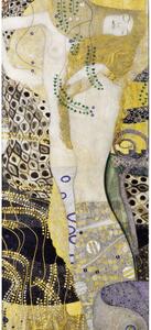 Obraz - 30x70 cm reprodukcia Water Hoses, Gustav Klimt – Fedkolor