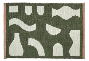 Textilná rohožka Ceres Green 50 x 70 cm
