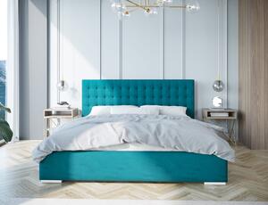Luxusná čalúnená posteľ AVANTI - Drevený rám, 140x200