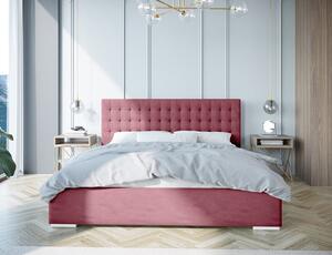 Luxusná čalúnená posteľ AVANTI - Drevený rám, 140x200