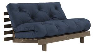 Tmavomodrá rozkladacia pohovka 140 cm Roots – Karup Design