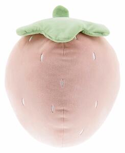 Dekoratívny vankúšik STRAWBERRY 30x22 cm, ružový
