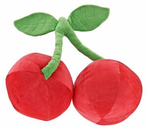 Dekoratívny vankúšik CHERRY 50x43 cm, červený