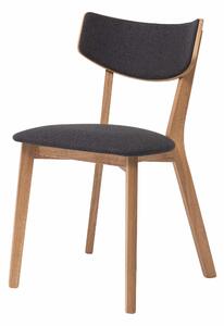 Jedálenská stolička čierna Rico