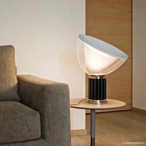 FLOS Taccia small – stolná LED lampa, čierna