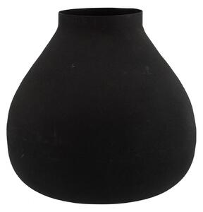 Dekoratívna váza Iron Matt Black 22 cm