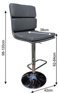 Autronic Barová stolička AUB-449 GREY