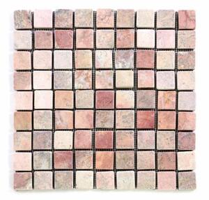 Divero Garth 9649 mramorová mozaika - červená obklady 1ks - 30 x 30 cm
