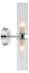 Markslöjd 109027 - Kúpeľňové nástenné svietidlo RIMINI 2xG9/20W/230V IP44 lesklý chróm
