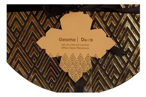 Prestieranie z umelej kože a kartónu v súprave 4 ks ø 25 cm Geome – Premier Housewares